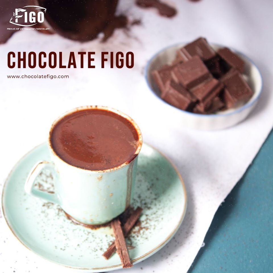 [BÁN CHẠY]] Bột Cacao nguyên chất - Bột Dark Chocolate 100% cacao Figo bao bì mới 2020