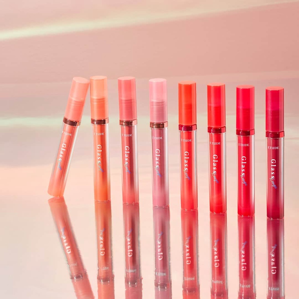 Son Tint Bóng Căng Mọng, Mượt Mà Etude Glass Rouge Tint 3.2g