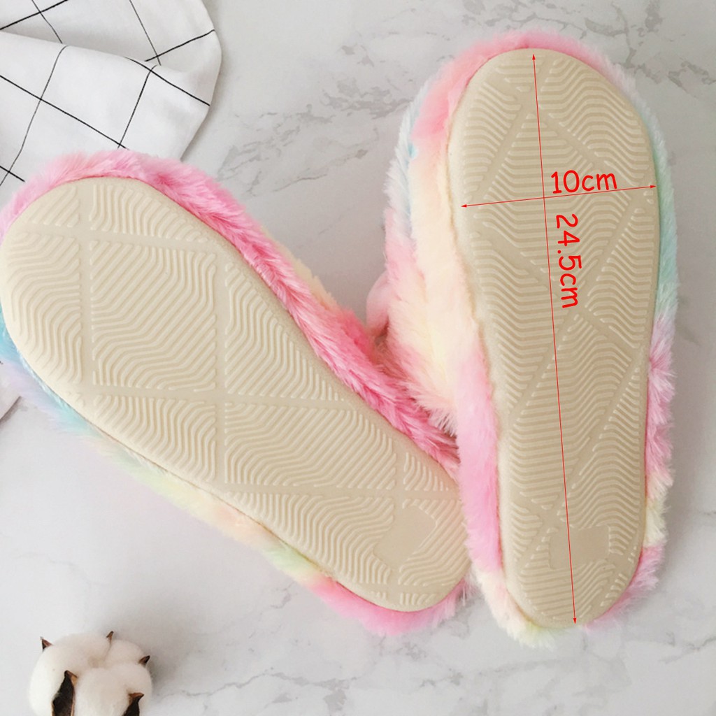 Dép cotton phong cách kỳ lân xinh xắn dành cho người lớn