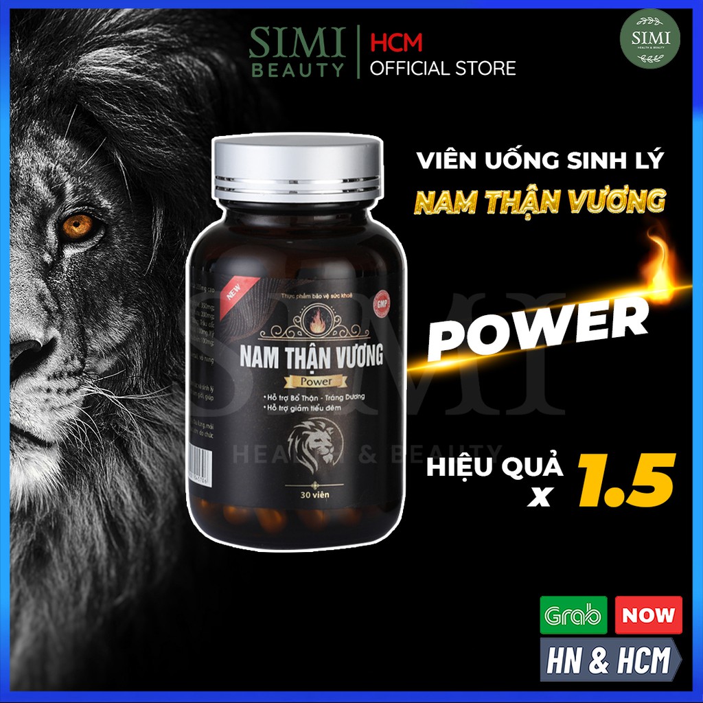 Tăng Cường Sinh Lý Nam Giới NAM THẬN VƯƠNG VAK Chống Xuất Tinh Sớm Bổ Thận Tráng Dương Giảm Đau Lưng Mỏi Gối Hộp 30 Viên