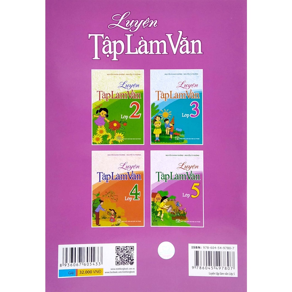 Sách Luyện Tập Làm Văn Lớp 5 (Tái Bản 2022)