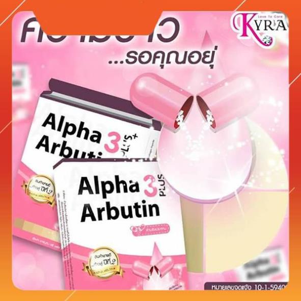 Kích trắng alpha arbutin 3X Thái Lan | BigBuy360 - bigbuy360.vn