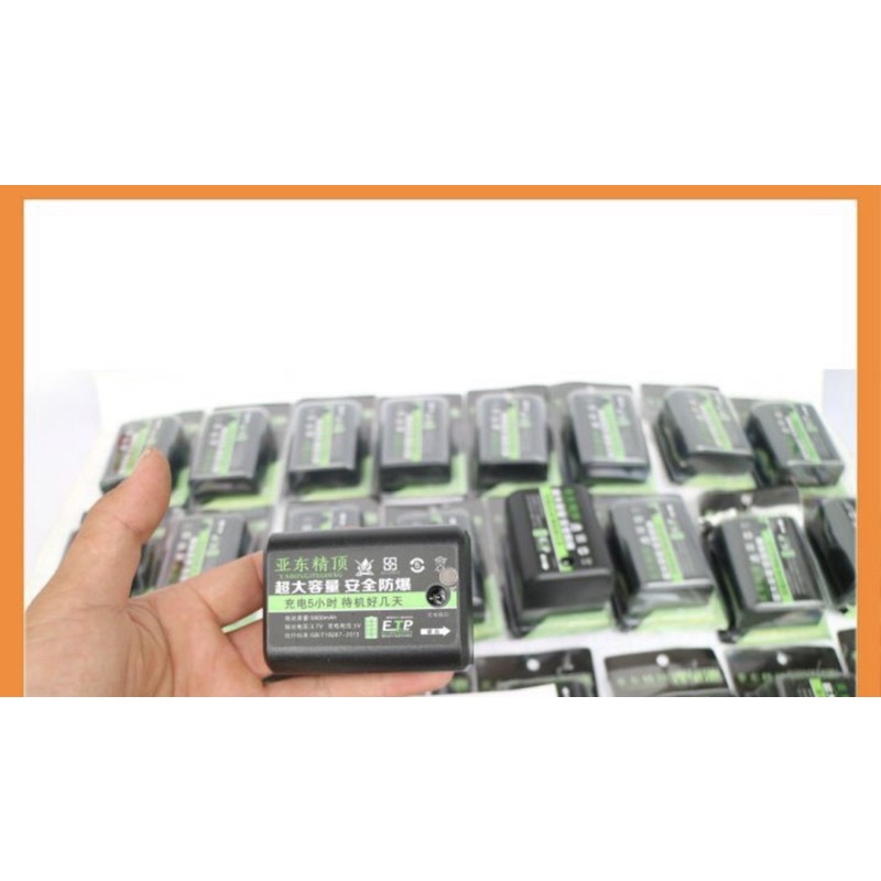 Pin Máy Bắn Cốt Laser Cân Mực Dạng Gài DUNG LƯỢNG 5800 mAh