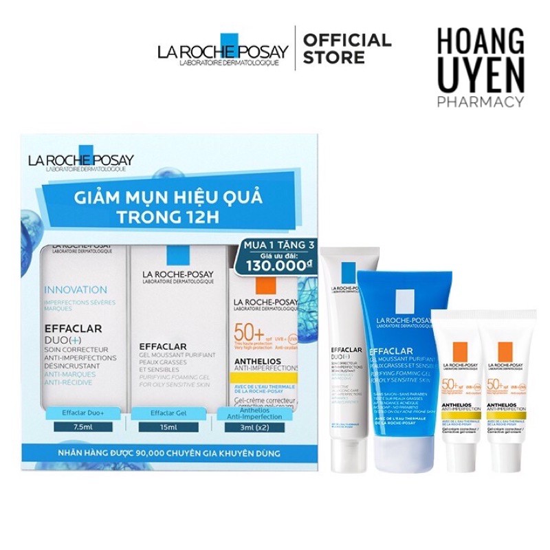 [Mini] Bộ sản phẩm giảm mụn thâm 12h La roche posay | BigBuy360 - bigbuy360.vn