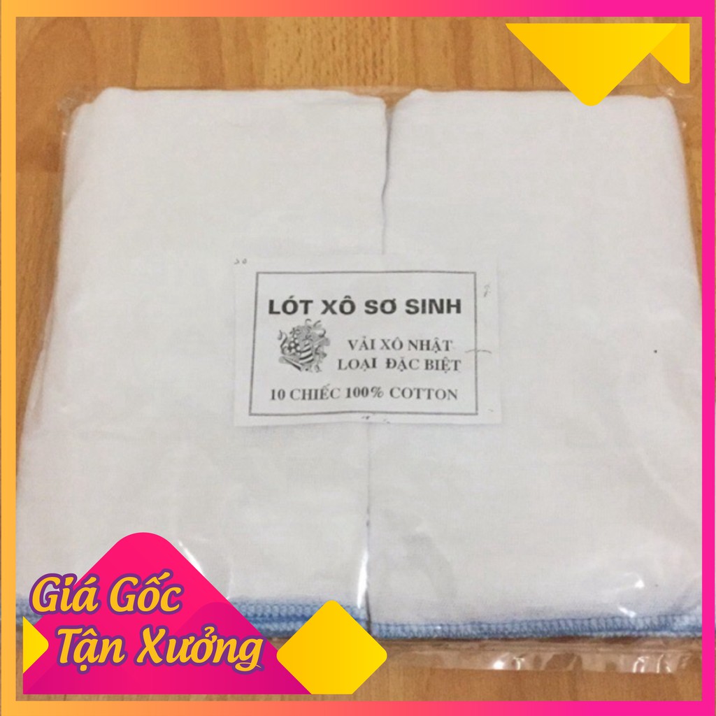 Combo 50 chiếc lót Xô sơ sinh ( sỉ)