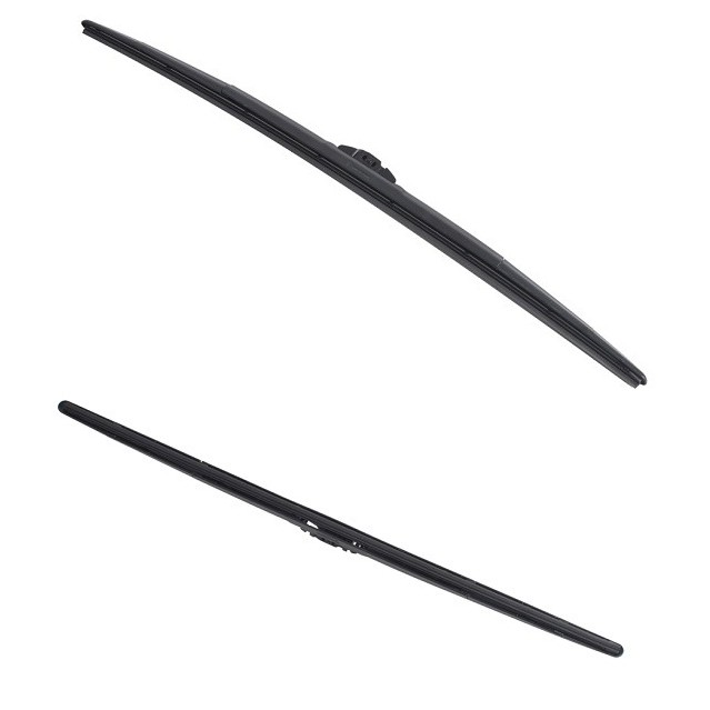 COMBOGM13 Bộ Cần Gạt Mưa 22''x18'' Không Xương Cho Xe FLAT, FORD, MERCEDES, MITSUBISHI - gạt mưa oto