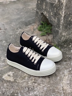 Giày R O cổ ngắn rick owen