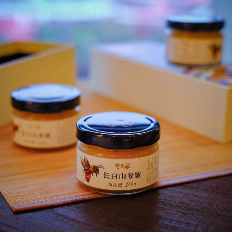 Nhân sâm mật ong nguyên chất núi Trường Bạch