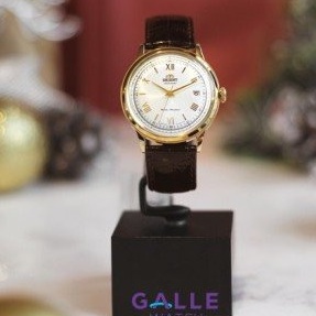 Đồng hồ cơ nam Orient Watch FAC00007W0 mặt kính cứng chống va đập,chống nước 3 ATM  dây da đeo tay cao cấp, chính hãng