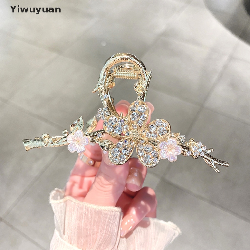 &lt; Yiwuyuan &gt; Kẹp Tóc Tua Rua Đính Đá Ngọc Trai / Sao Biển / Cá Mập