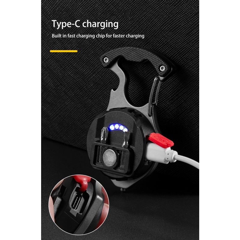 Mini Led Phát Quang Đèn Pin Nhỏ Móc Khóa Bóng Đèn Sáng Đèn Siêu Sáng Đèn Pin Di Động Bu Lông Lái Xe Cắm Trại Dụng Cụ Cửa Sổ Ô Tô phá Búa