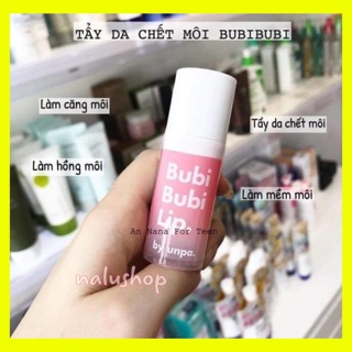 TẨY TẾ BÀO CHẾT MÔI DẠNG SỦI BỌT , nhẹ nhàng lấy đi lớp sừng chết trên môi cho bờ môi căng mọng