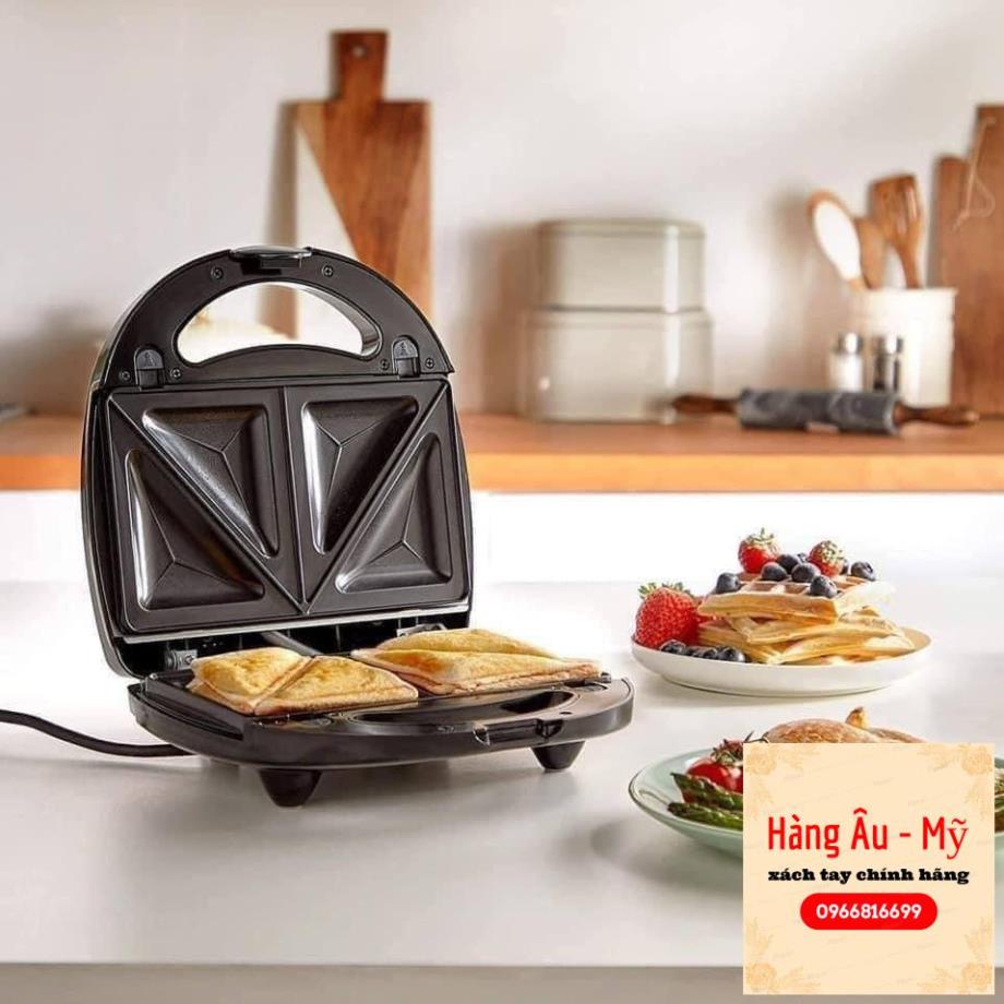 Máy Nướng Thit, Kẹp Sandwich, làm bánh 3 in 1 Cao Cấp Vonshef - Cam kết nhập từ Đức Mua Tại Đức