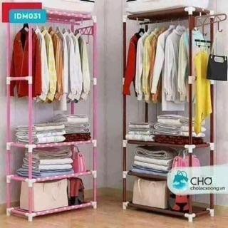 Kệ treo quần áo chữ H