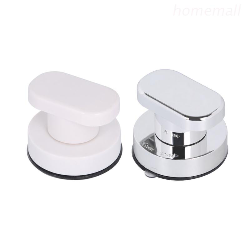 Tay Nắm Cửa Kính / Cửa Tủ Có Giác Hút Không Cần Khoan Có Thể Tái Sử Dụng 2 Màu