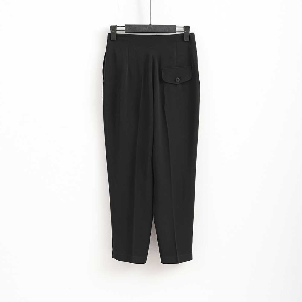 Quần nữ công sở thanh lịch, vạt chéo 3 cúc, chất chéo Hàn cao cấp TK Fashion - QK431
