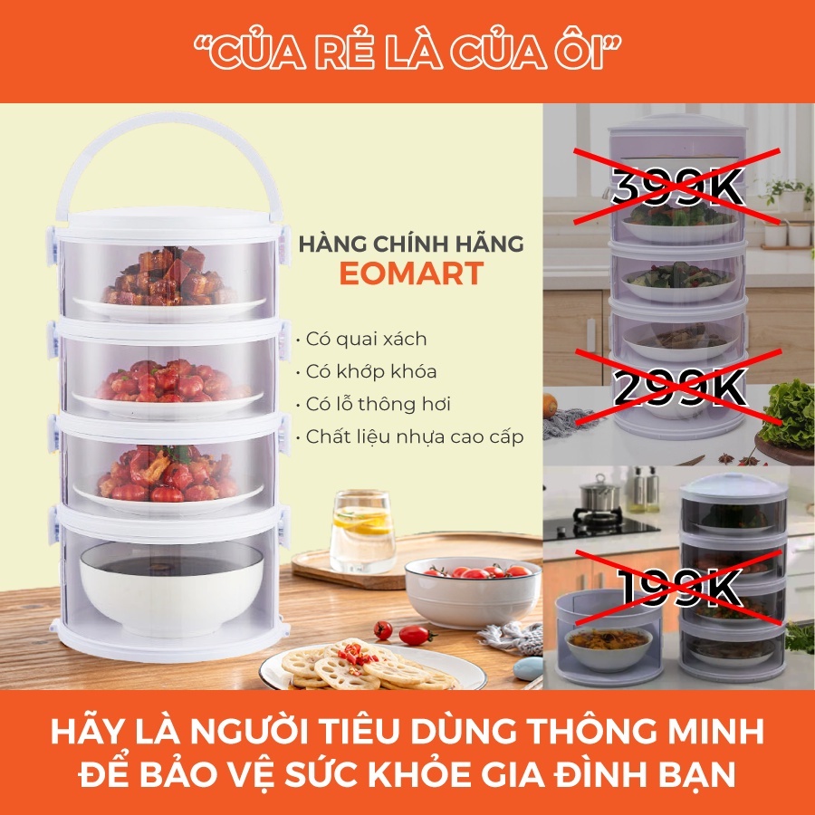 Lồng Bàn  Hiện Đại Cao Cấp Eomart Trợ thủ đắc lực đồng hành cùng mọi gia đình việt [CHÍNH HÃNG]