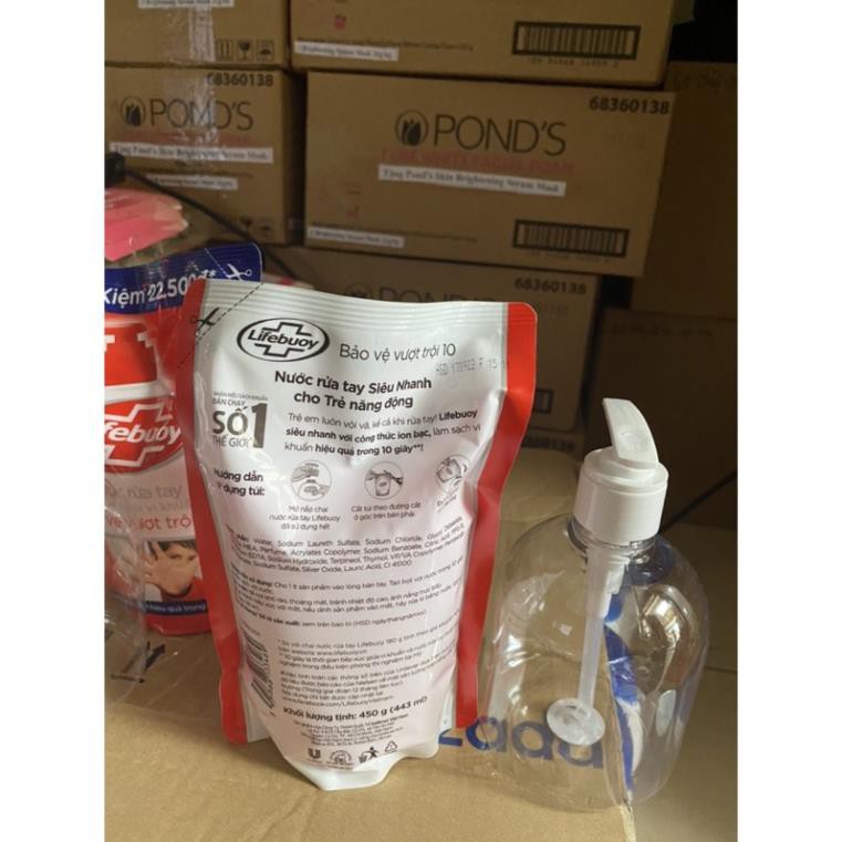 Nước rửa tay lifebuoy 450g diệt vi khuẩn | BigBuy360 - bigbuy360.vn