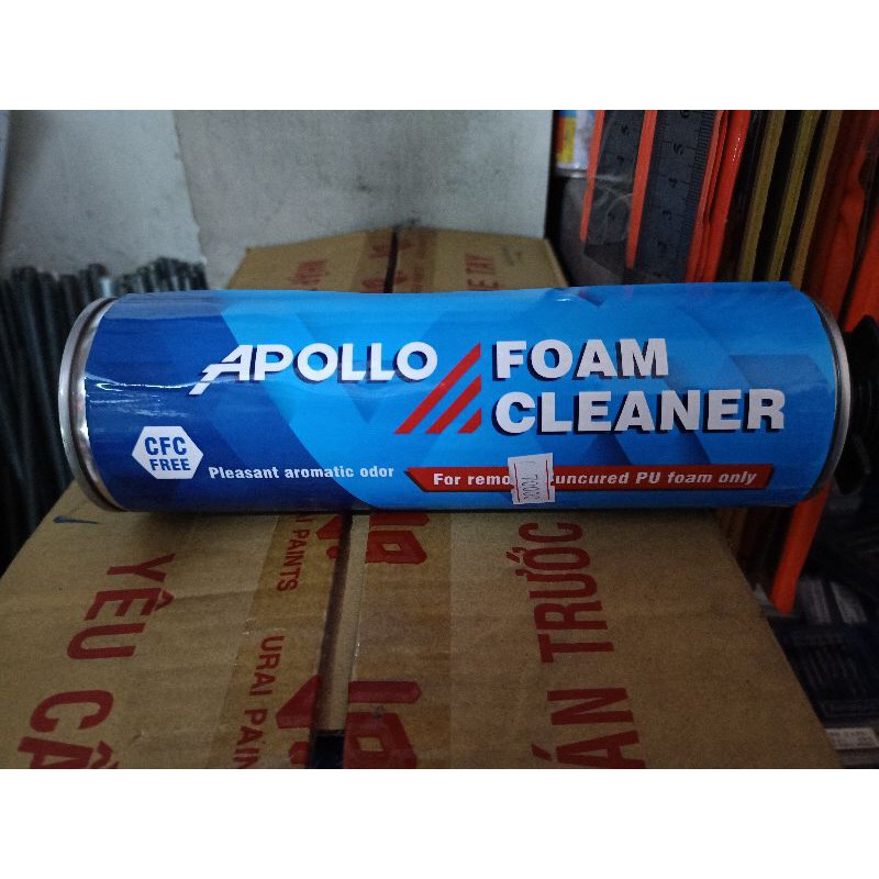 NƯỚC RỬA SÚNG BẮN KEO FOAM BỌT NỞ APOLLO