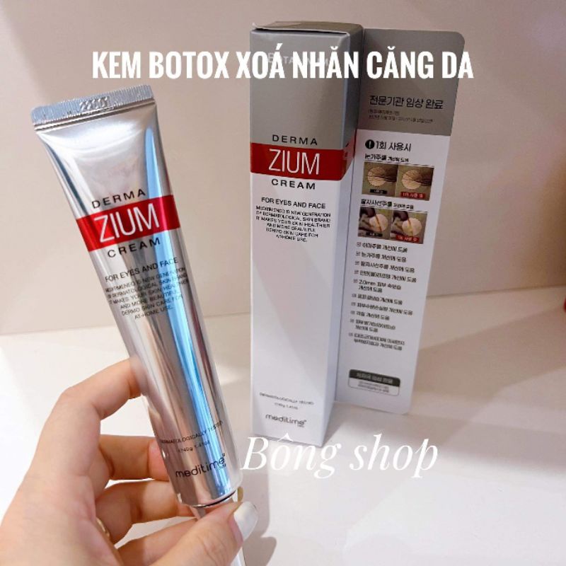 KEM DƯỠNG DA XÓA NHĂN BOTOX ZIUM
