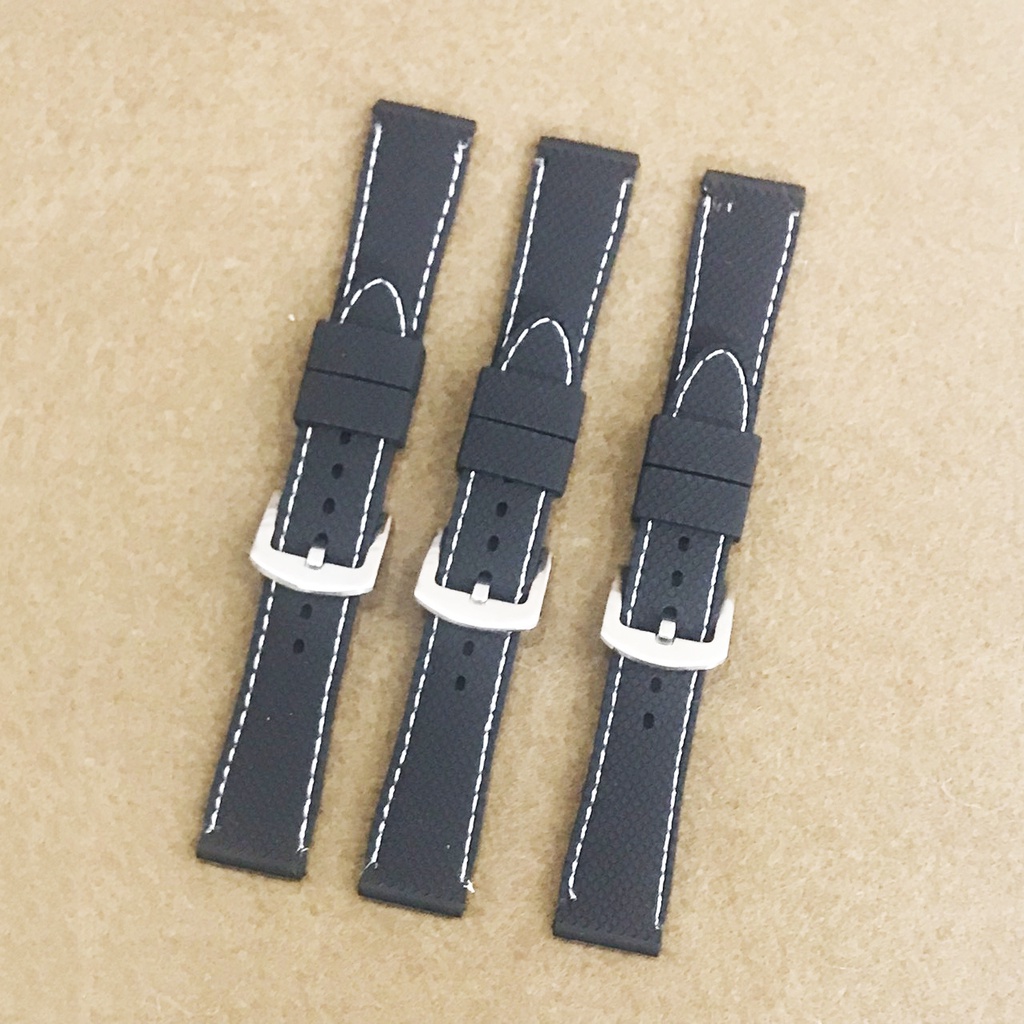 Dây đeo đồng hồ thể thao bằng silicone chống nước  20,22