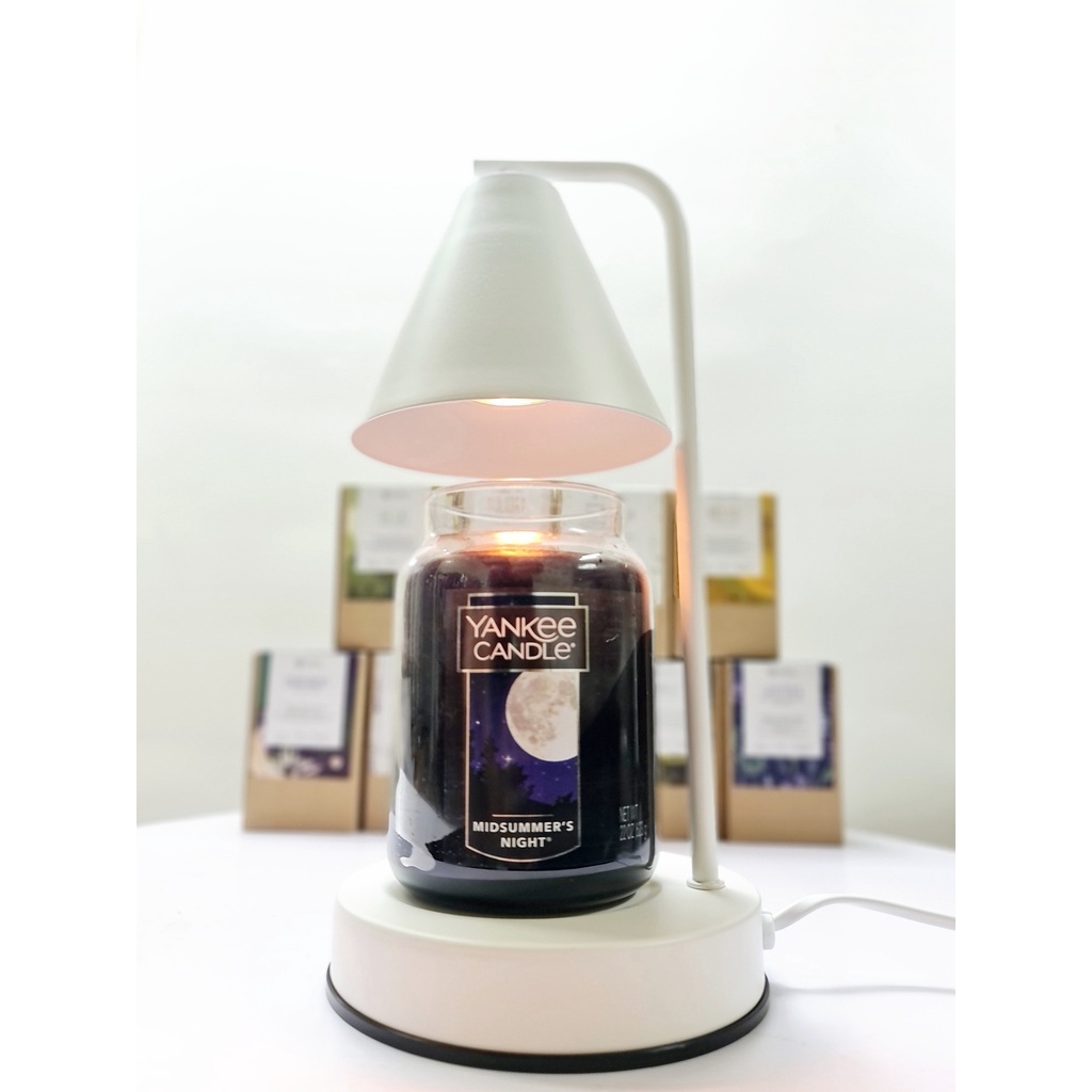 Đèn Đốt Nến Thơm Basic kim loại - Warmer Candles GU10 có núm chỉnh độ sáng