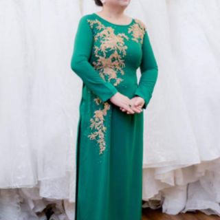 Áo dài mẹ (Nhận may đo theo số đo)