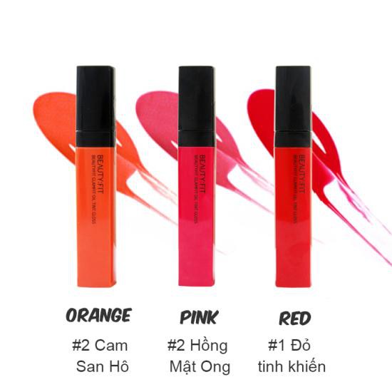 Chính Hãng Korea Son Tint Beautifit Glamfit Oil Gloss 4.5g