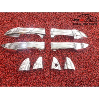 Ốp tay nắm cửa theo xe toyota altis 2008 - 2013