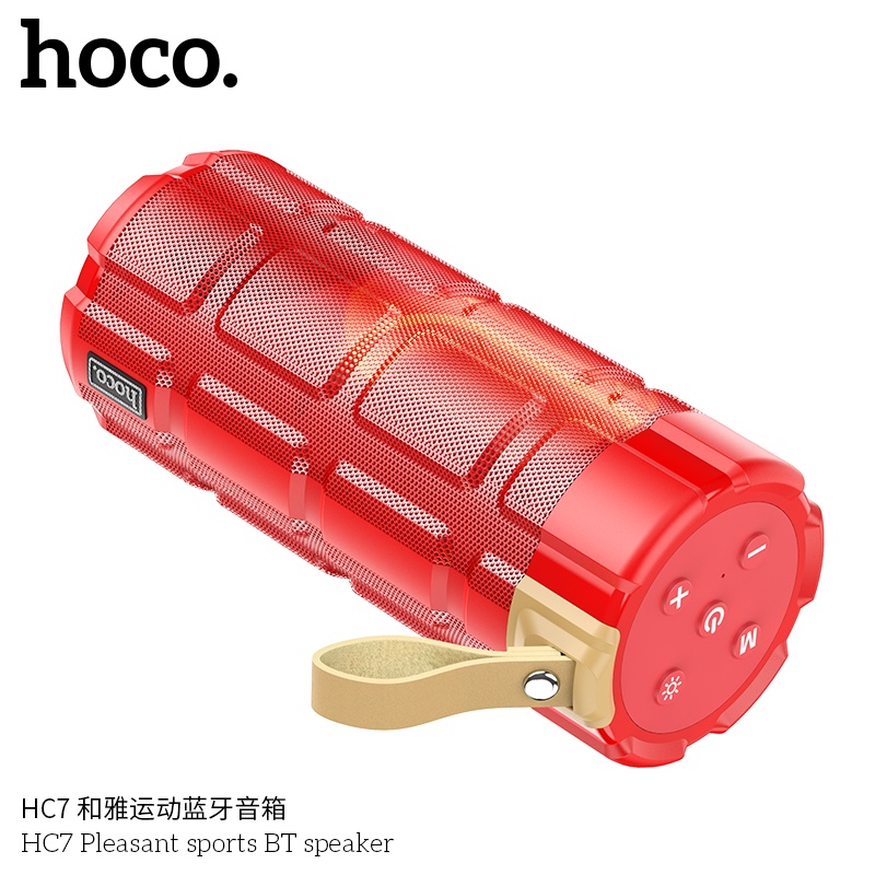 Loa Bluetooth Chính Hãng Hoco HC7 Âm Thanh Trầm Ấm, Bảo Hành 12 Tháng
