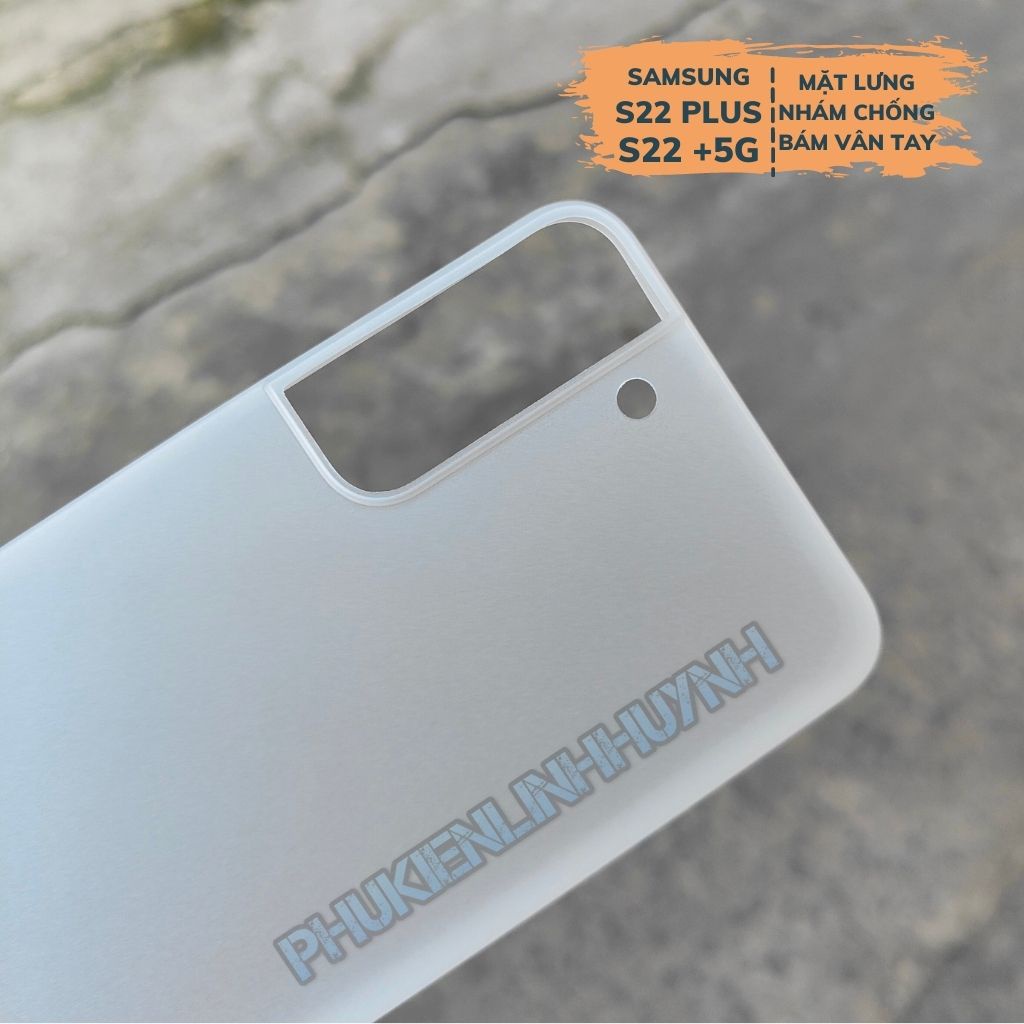 Samsung S22 Plus 5G_Ốp lưng Giấy siêu mỏng ôm sát mặt lưng máy.