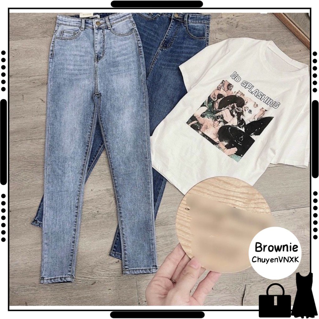 Quần jeans skinny basic