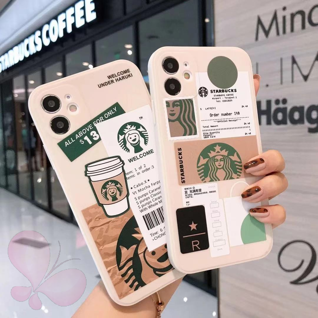 Ốp Điện Thoại Hoạ Tiết Starbucks Cho Samsung A12 A51 A32 A52 A72 A71 M11 A11 A31 A21s A20s A50 A30 A50s A70