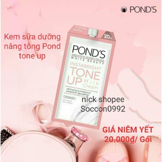 Kem sữa dưỡng trắng nâng tông Pond tone up
