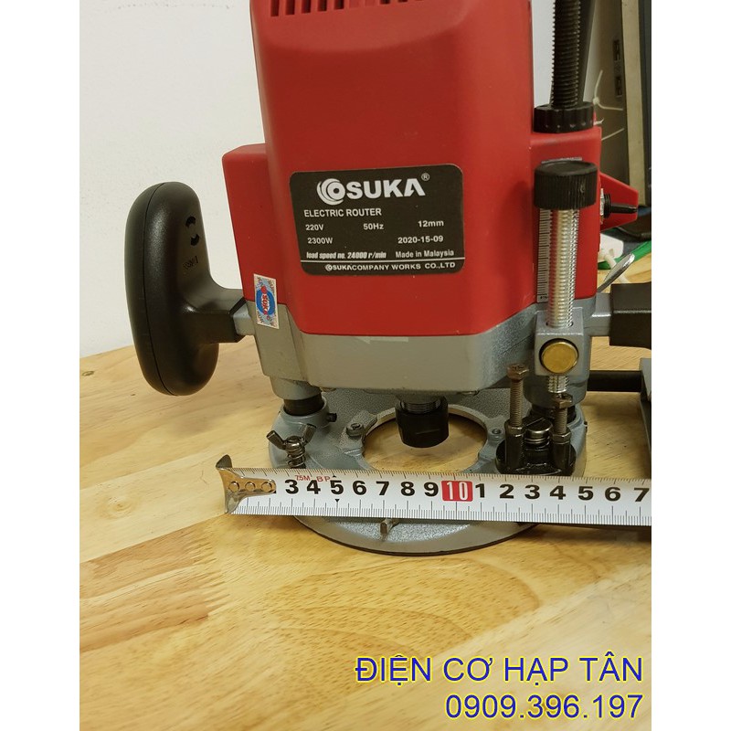 MÁY PHAY GỖ 12,6LY - NHẬP KHẨU MALAYSIA- 2300W OSUKA