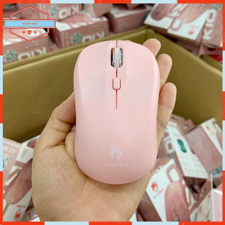 Chuột Máy Vi Tính Laptop PC Gaming Không Dây Chính Hãng VINAGEAR V-DRA K10 Mouse Chơi Game