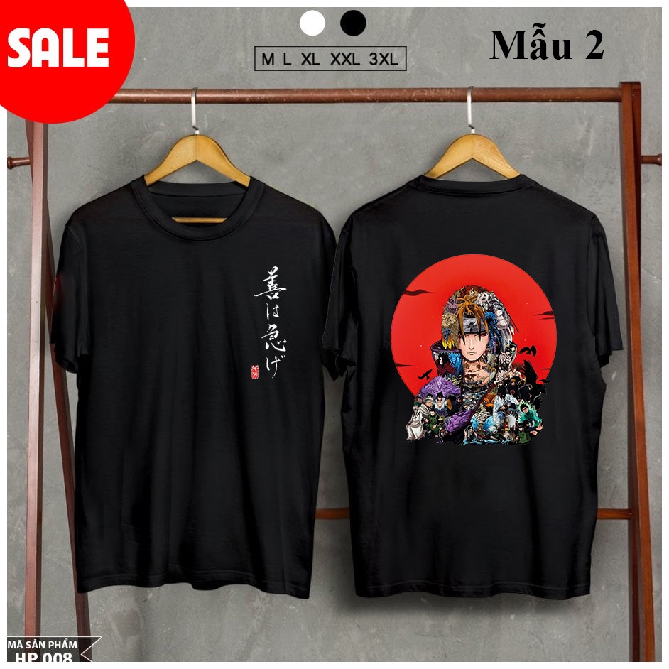 Áo Itachi Uchiha - áo thun in hình Naruto được yêu thích, giá rẻ nhất