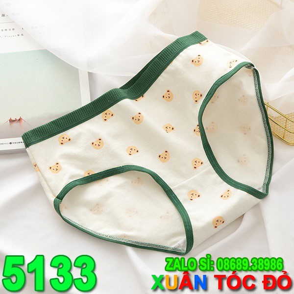SỈ ZALO RẺ HƠN NHIỀU_ Quần Lót 5 Kiểu Gấu Xanh Lục Bảo Mới 5133 | BigBuy360 - bigbuy360.vn