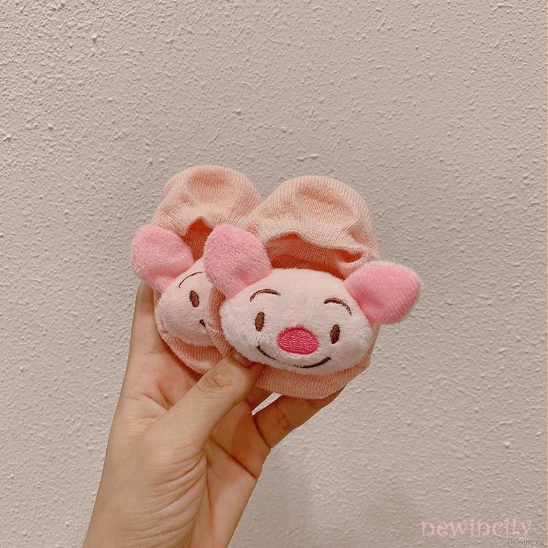 Vớ cotton mềm mại Unisex kiểu dáng hoạt hình dễ thương phong cách Hàn Quốc