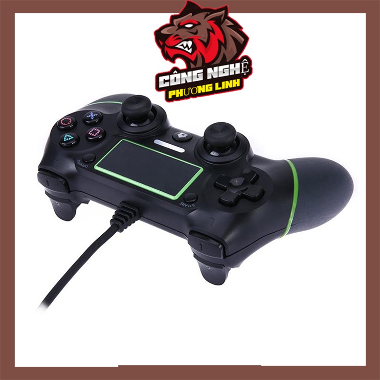 🚚Game PC-Laptop🚚Tay cầm chơi game FO4 có dây kết nối dễ dàng, Gamepad double sock cao cấp