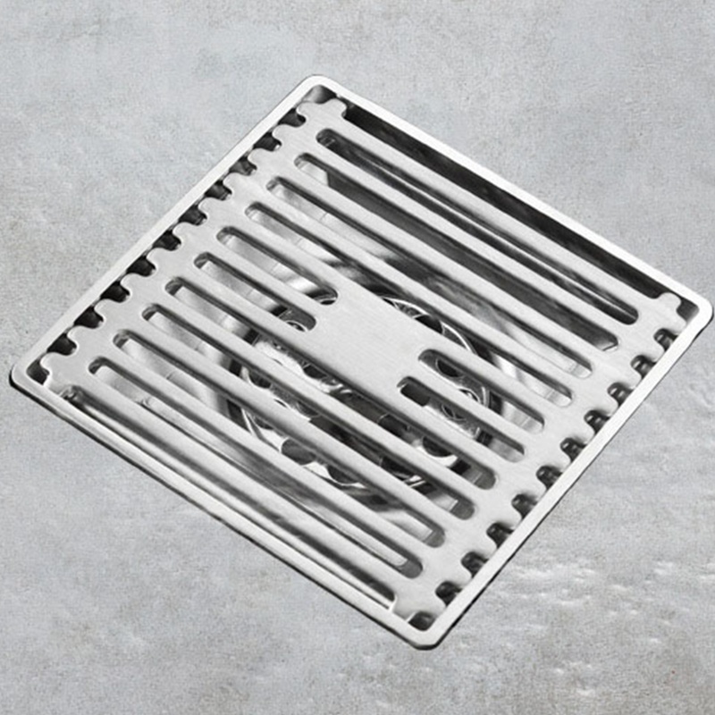 Nắp Đậy Cống Thoát Nước Sàn Nhà Hình Vuông Chống Nghẹt Tóc