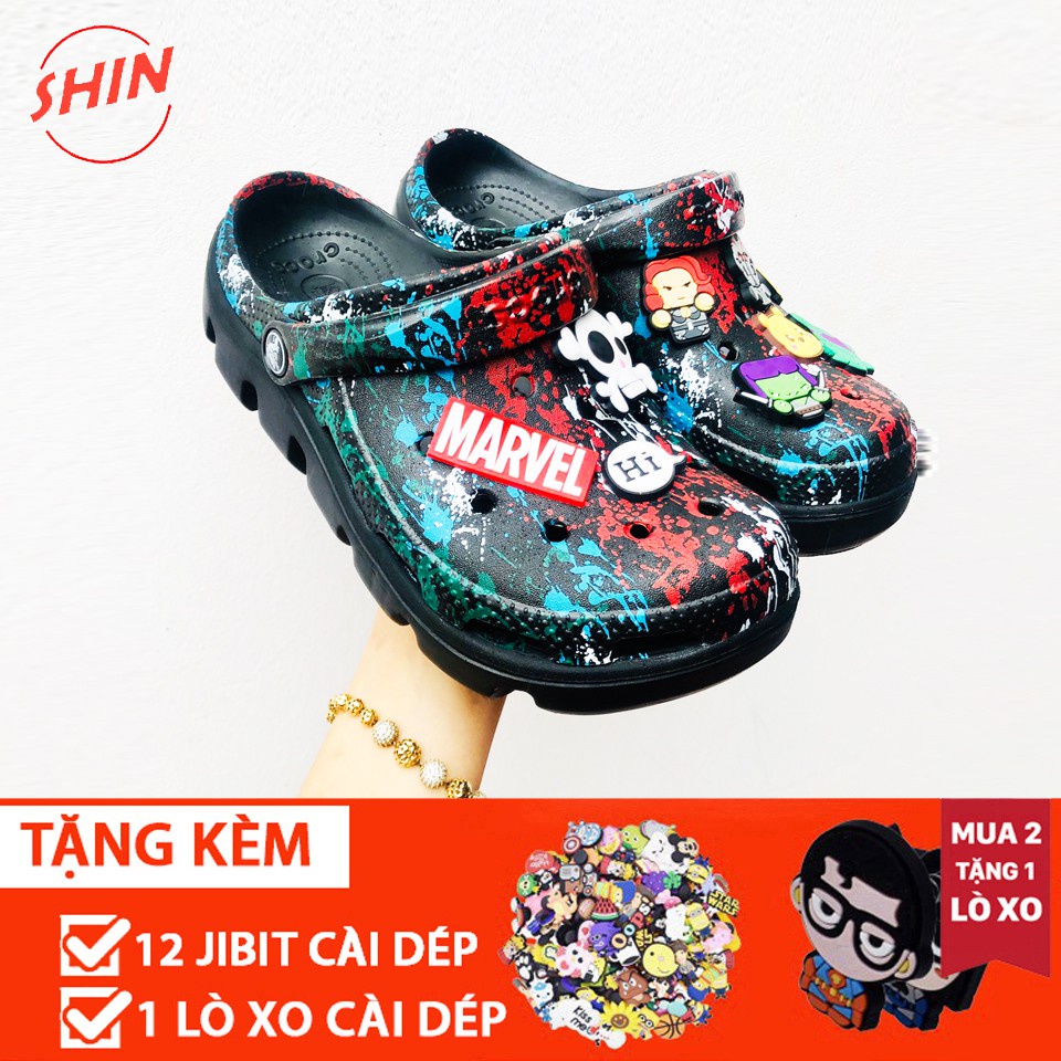 Dép cross hoạ tiết sao đêm 💖FREESHIP💖sục cross bít đầu hotrend HM772