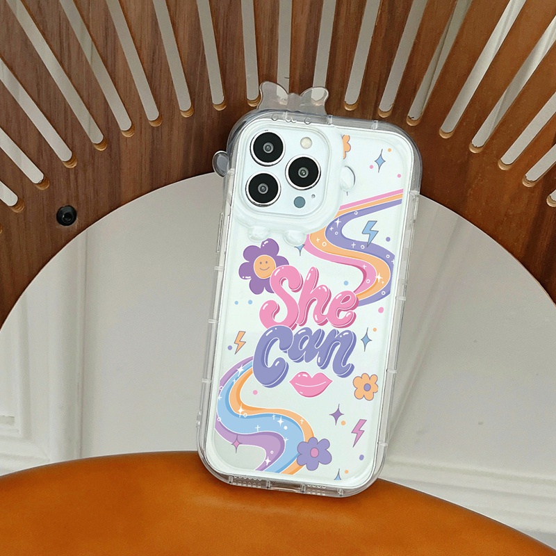 Ốp lưng iphone Suntaiho Ốp lưng iphone Ốp Điện Thoại TPU dẻo chống sốc in hoạt hình thích hợp cho iPhone 13 11 14 Pro Max 12 Pro Max XS Max XR 6 7 8