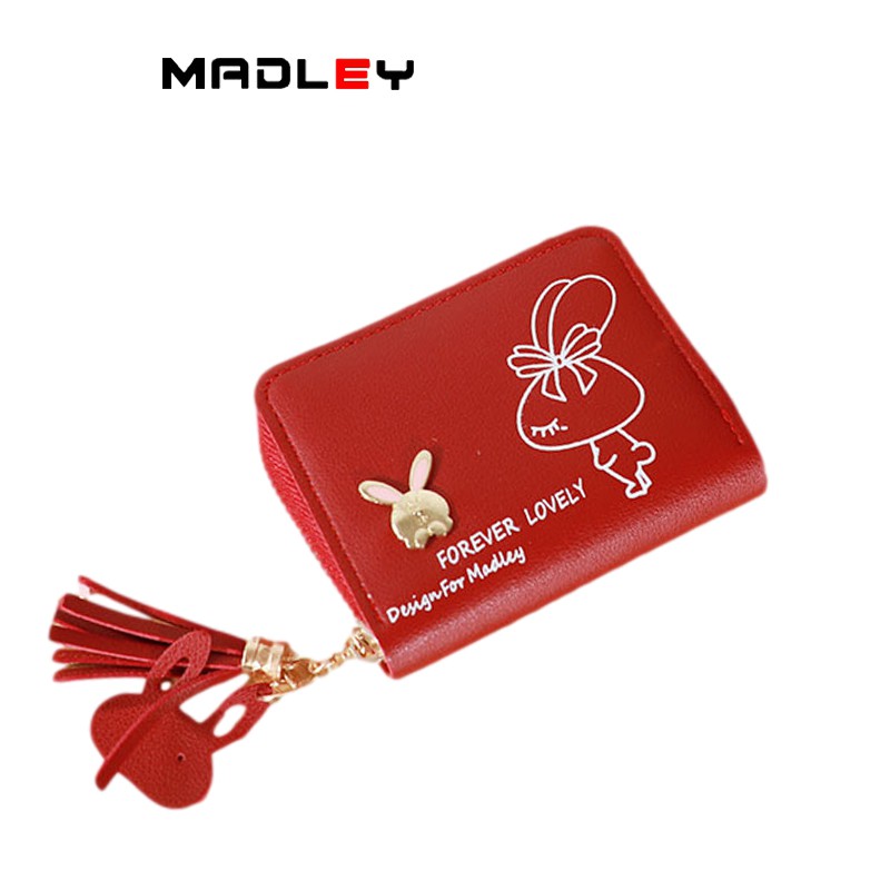 Ví nữ mini cute ngắn MADLEY cầm tay dễ thương nhỏ gọn bỏ túi VD492