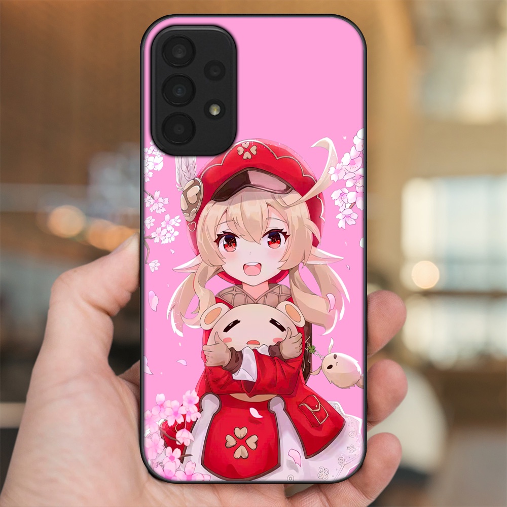 Ốp lưng Samsung A23 viền đen in hình Klee Genshin Impact