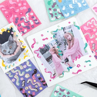1 bộ sticker dán trang trí nhật ký hình hoa
