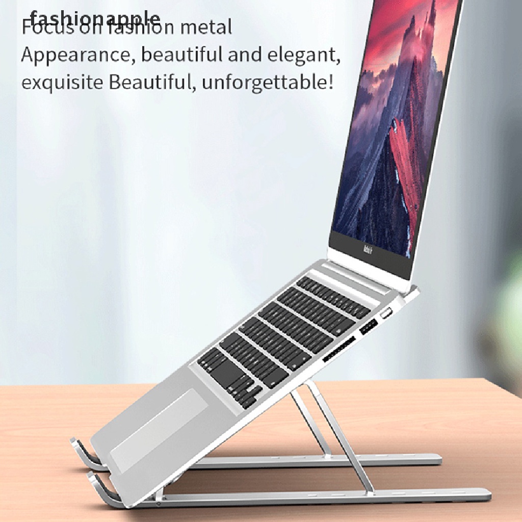 Giá Đỡ Laptop Bằng Hợp Kim Nhôm Có Thể Gấp Gọn Tiện Dụng