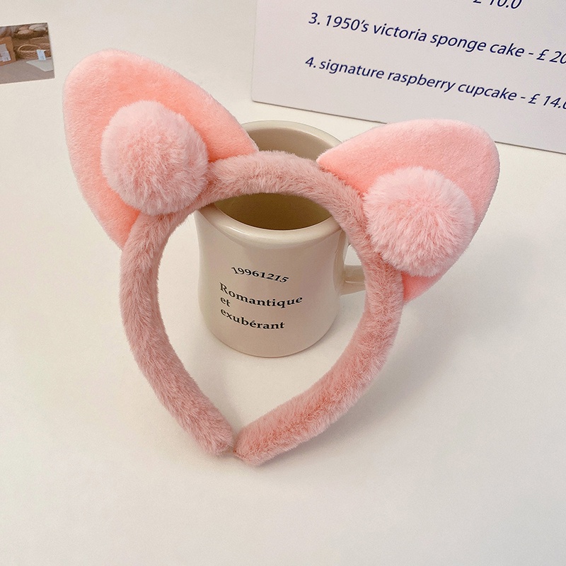 Băng đô tai mèo dễ thương phong cách Hàn Quốc