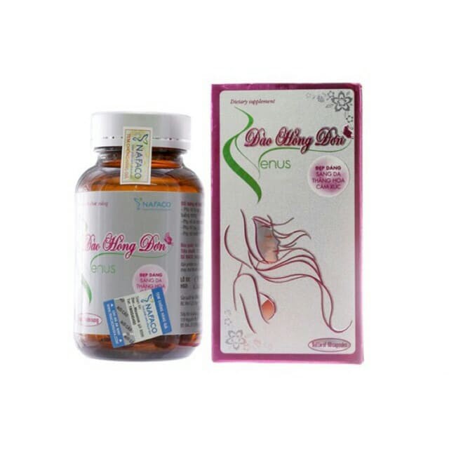 Đào Hồng Đơn Venus - Viên uống nở ngực