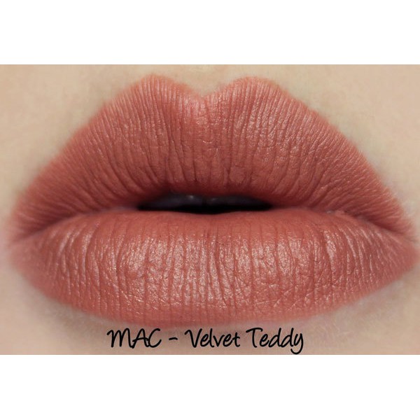 MAC - Son lì Mac Matte Lipstick 3g màu Velvet Teddy 617